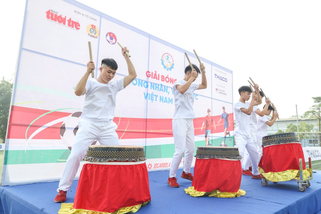 Khai mạc vòng loại khu vực Bắc Ninh Giải bóng đá công nhân, viên chức Việt Nam 2024 - Ảnh 8.