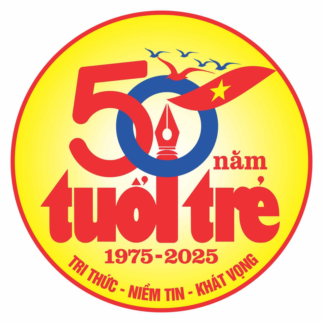 Tuổi Trẻ tiếp tục giới thiệu những thiết kế logo, ý tưởng slogan kỷ niệm 50 năm thành lập báo - Ảnh 2.