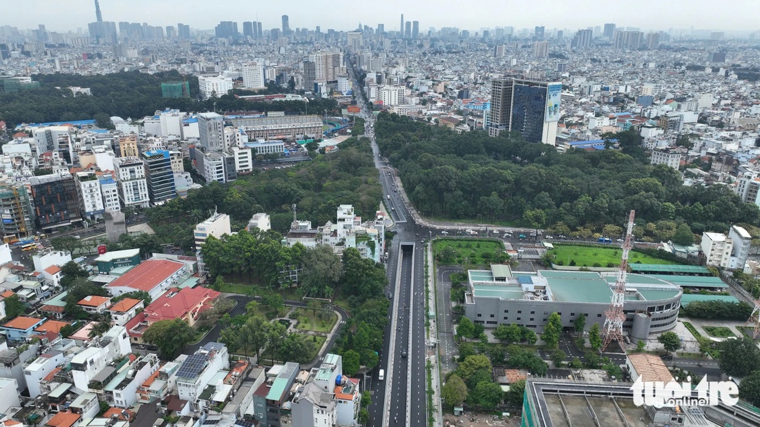 Đoạn nối Trần Quốc Hoàn vừa thông xe vẫn vắng vì người dân chưa Biết - Ảnh 5.