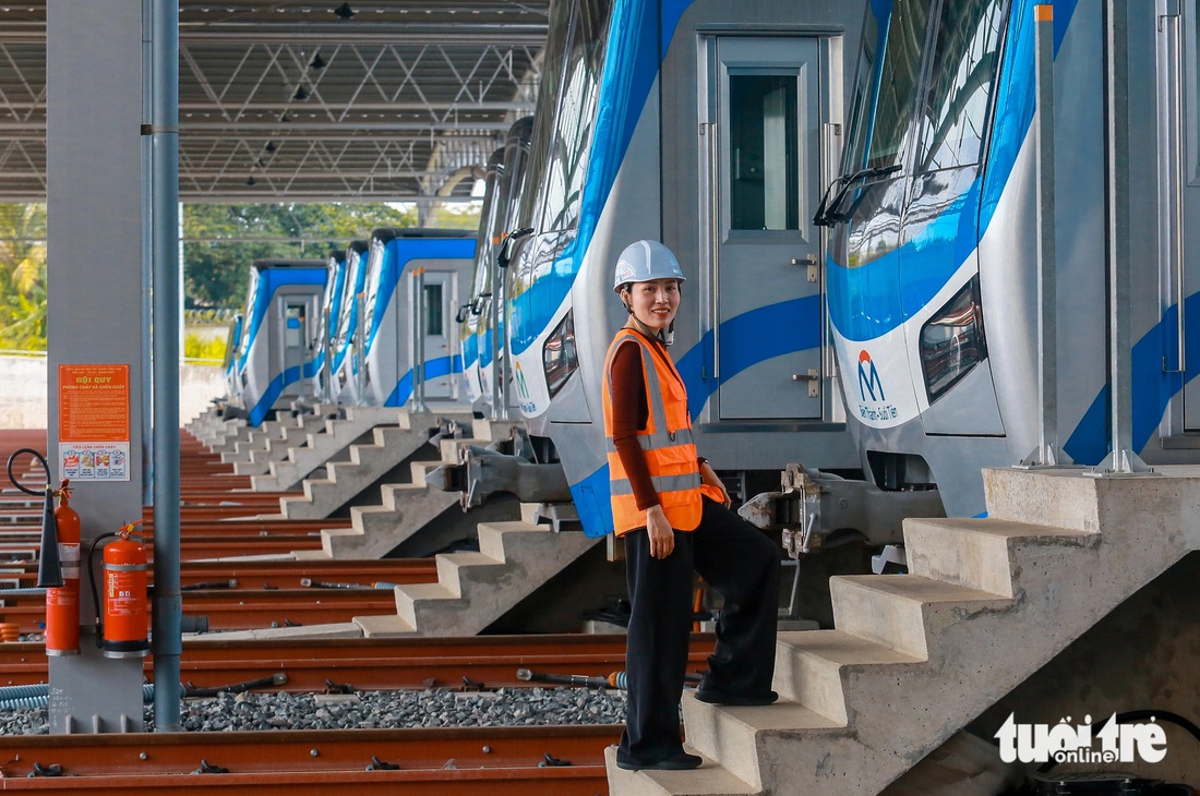 Ngắm diện mạo siêu depot Long Bình - nơi tập kết tàu metro số 1 - Ảnh 2.