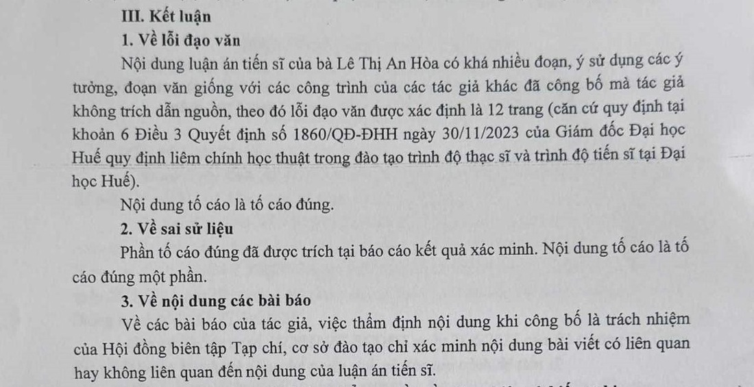 Luận án tiến sĩ đã nộp lưu chiểu từ 6 năm trước, có được rút ra để chỉnh sửa? - Ảnh 1.