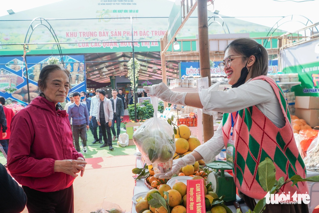 Hàng ngàn người dân Hà Nội dự lễ hội Sản phẩm Nông nghiệp và Làng nghề Hà Nội 2024  - Ảnh 11.