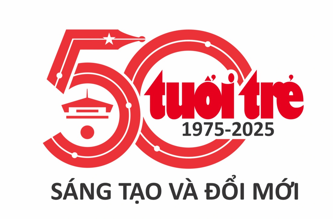 Nhiều thiết kế logo, ý tưởng slogan độc đáo nhân 50 năm thành lập báo Tuổi Trẻ - Ảnh 5.