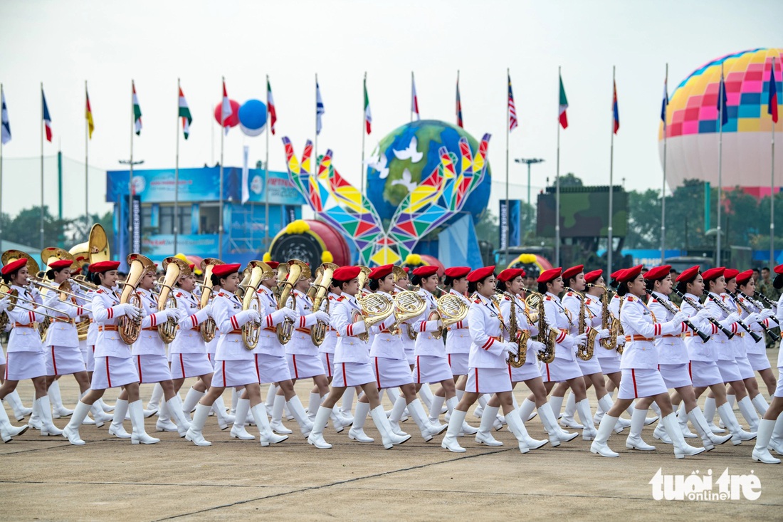 Những hình ảnh ấn tượng tại lễ tổng duyệt khai mạc triển lãm quốc phòng  - Ảnh 6.