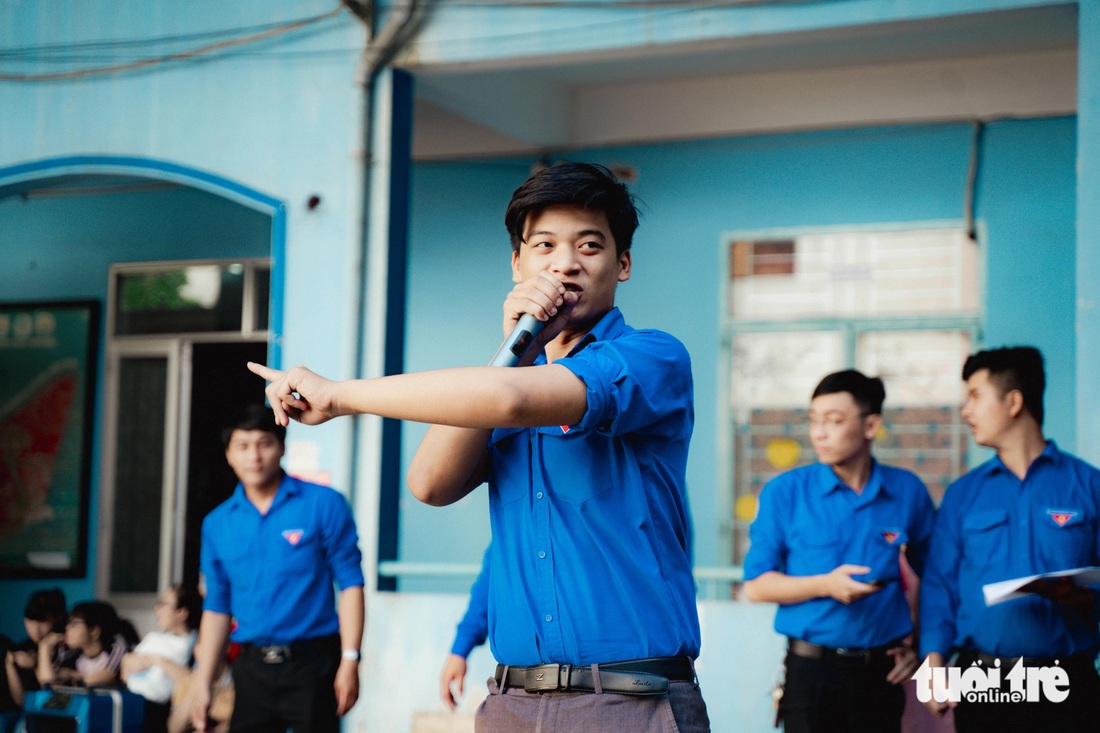 Anh Trịnh Hoàng Minh Nhật là một cán bộ Đoàn năng động - Ảnh: THANH HIỆP