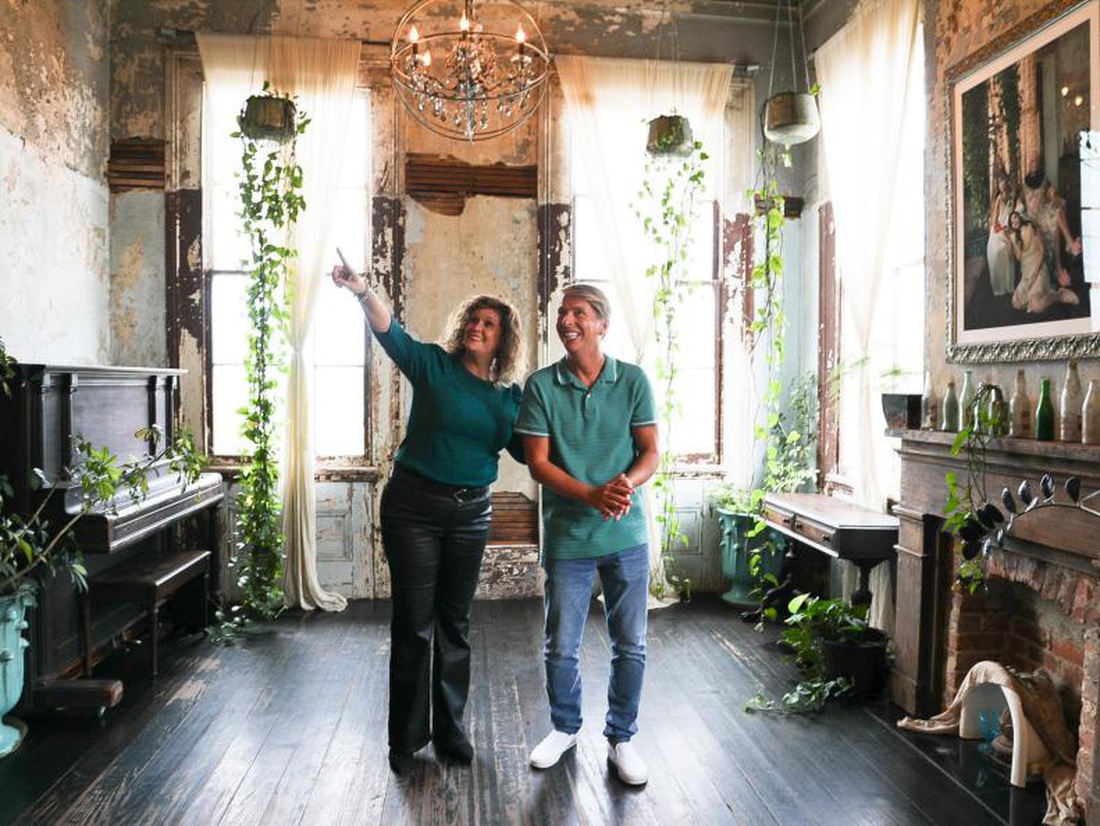 Ngôi nhà thôn dã mang tên Shabby Chic Creole ở New Orleans - Ảnh: HGTV