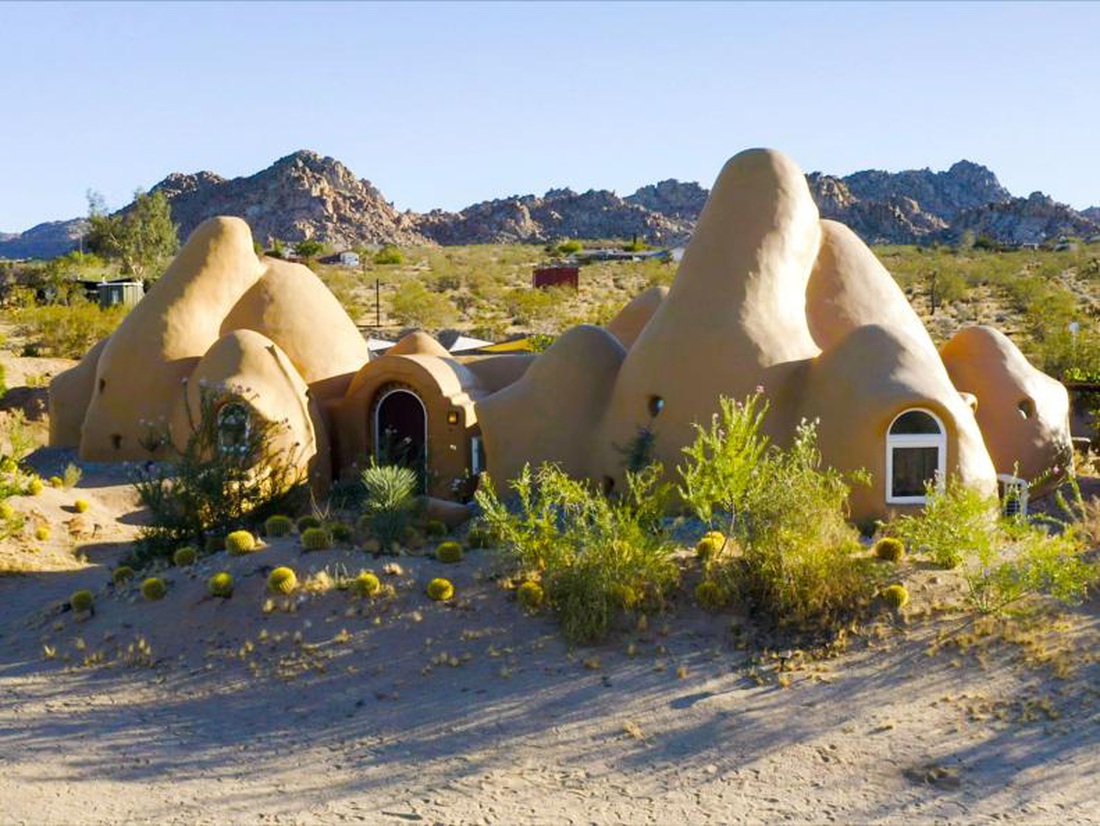 Ngôi nhà Sao Hỏa nằm ở Vườn quốc gia Joshua Tree, California - Ảnh: HGTV