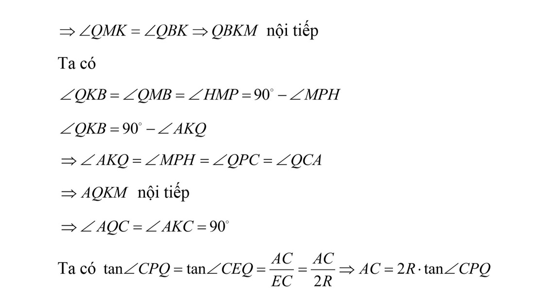 Bài giải gợi ý môn toán thi tuyển sinh lớp 10 TP.HCM- Ảnh 13.