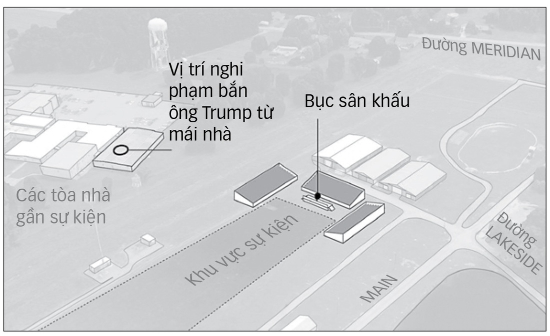 Toàn cảnh vụ mưu sát ông Donald Trump - Nguồn: Washington Post. Việt hóa: Duy Linh