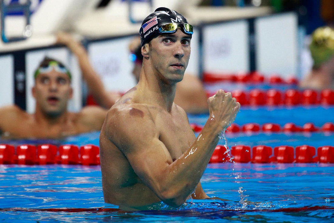 Michael Phelps được bình chọn là VĐV xuất sắc nhất thế kỷ 21 - Ảnh: GETTY