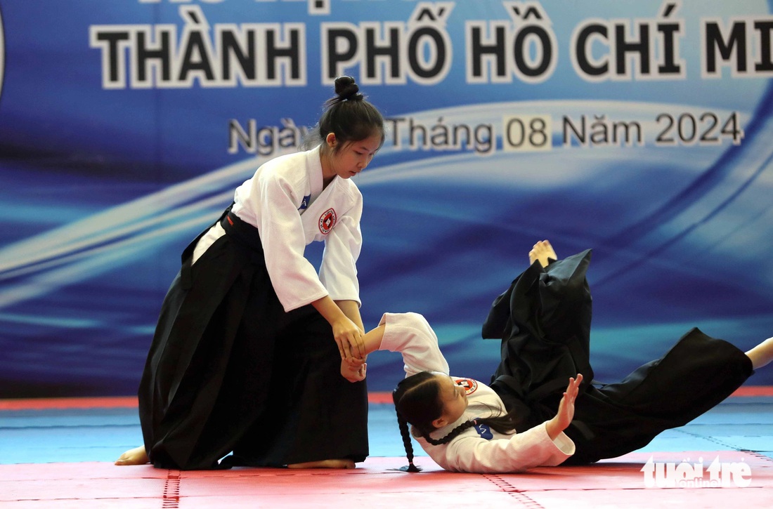 Mãn nhãn với Liên hoan võ thuật aikido tại TP.HCM - Ảnh 2.