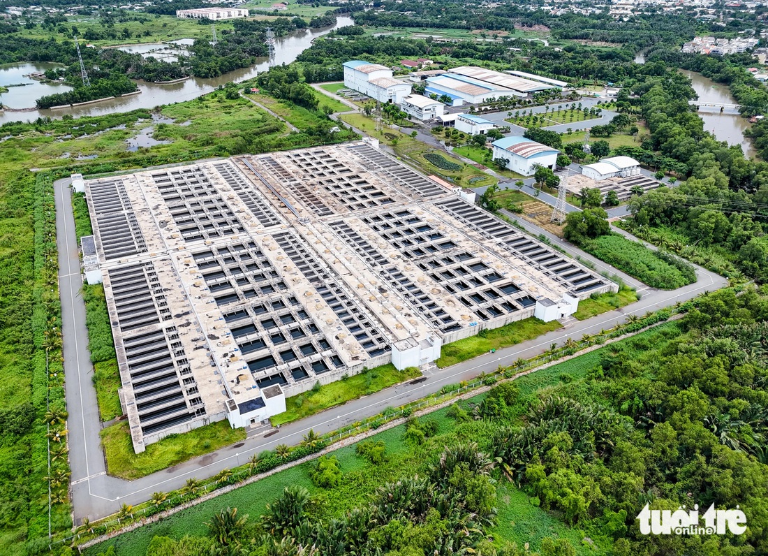 Nhà máy nước thải Bình Hưng hoàn thành: Kênh Tàu Hủ - Bến Nghé - Đôi - Tẻ lấy lại màu xanh - Ảnh 1.