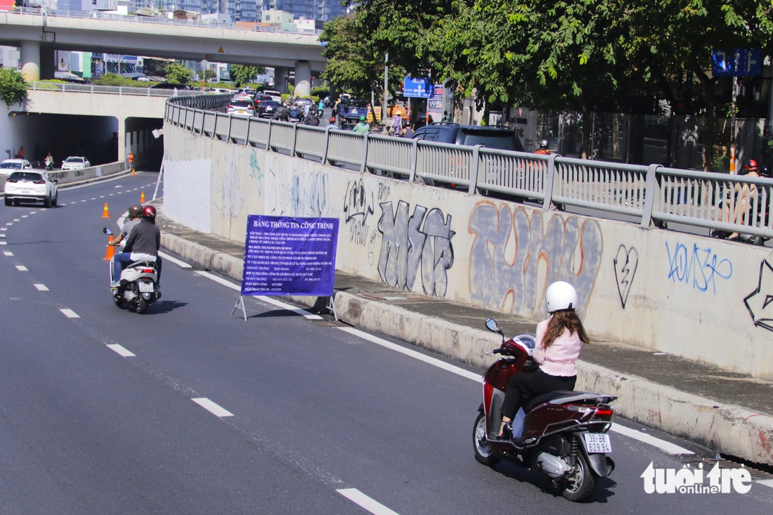 Nhiều công trình tại TP.HCM thời gian qua liên tục bị vẽ bậy, gây mất mỹ quan đô thị 