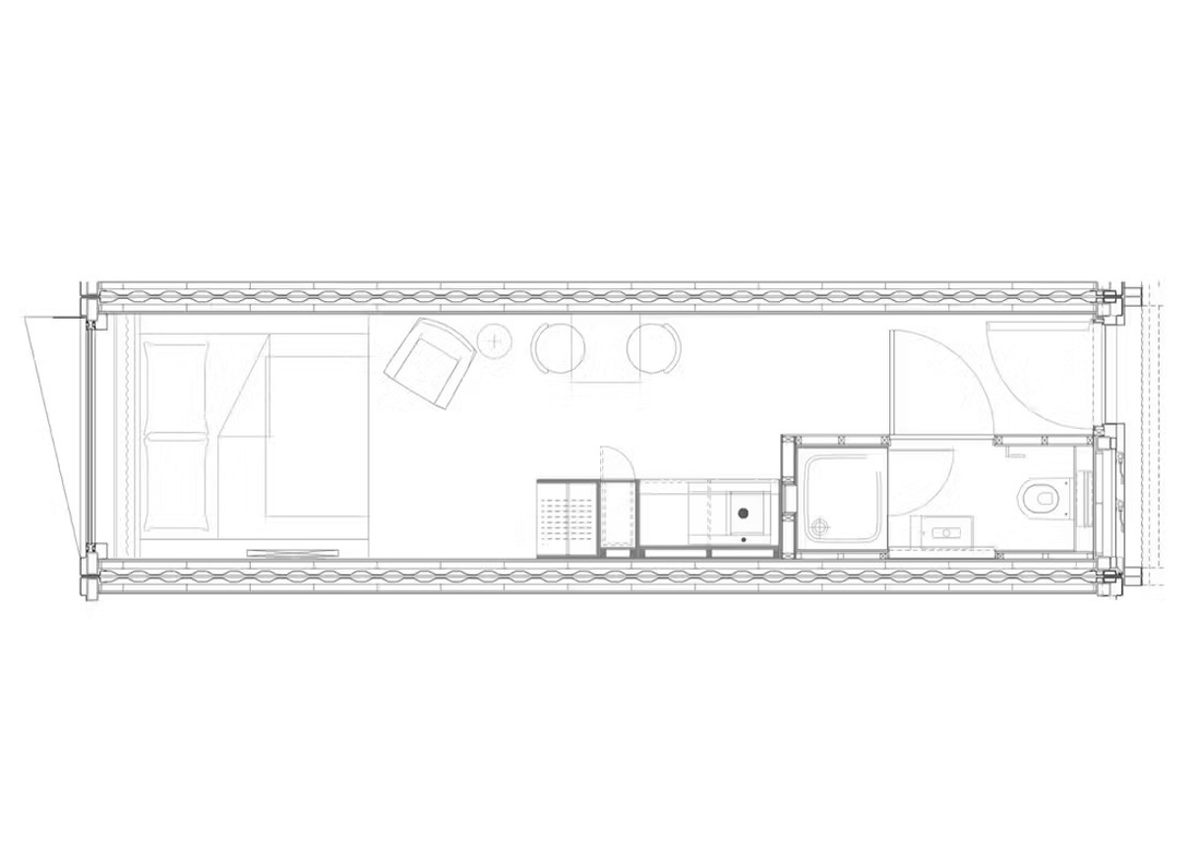 Căn hộ khách sạn độc đáo ở London với 26 container xếp chồng lên nhau - Ảnh 13.