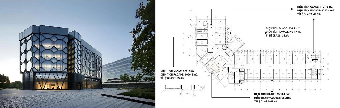 Thiết kế chiếu sáng xanh cho mô hình tòa nhà văn phòng - Ảnh 1.