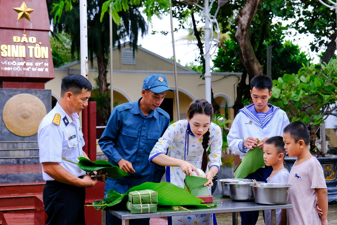 Các đảo tiền tiêu ở Trường Sa đón Tết như thế nào? - Ảnh 5.