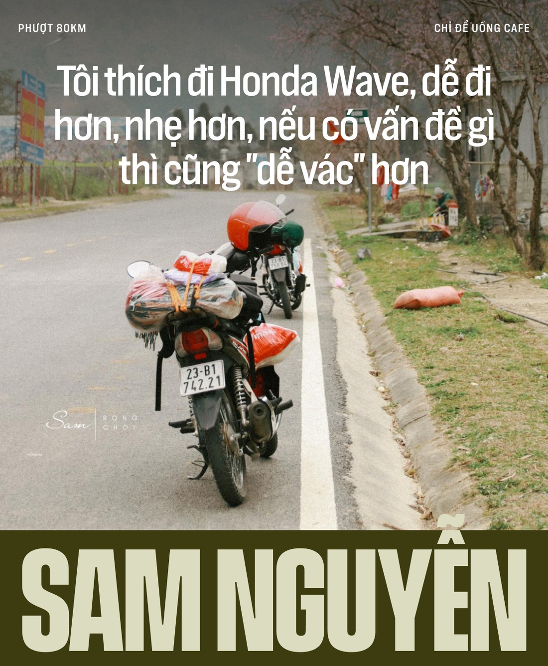 Cô nàng 9x dám bước ra khỏi vùng an toàn: 'Quăng quật' Honda Lead trên đường đèo, lên ngọn đồi hiu quạnh toàn tiếng quạ kêu- Ảnh 4.