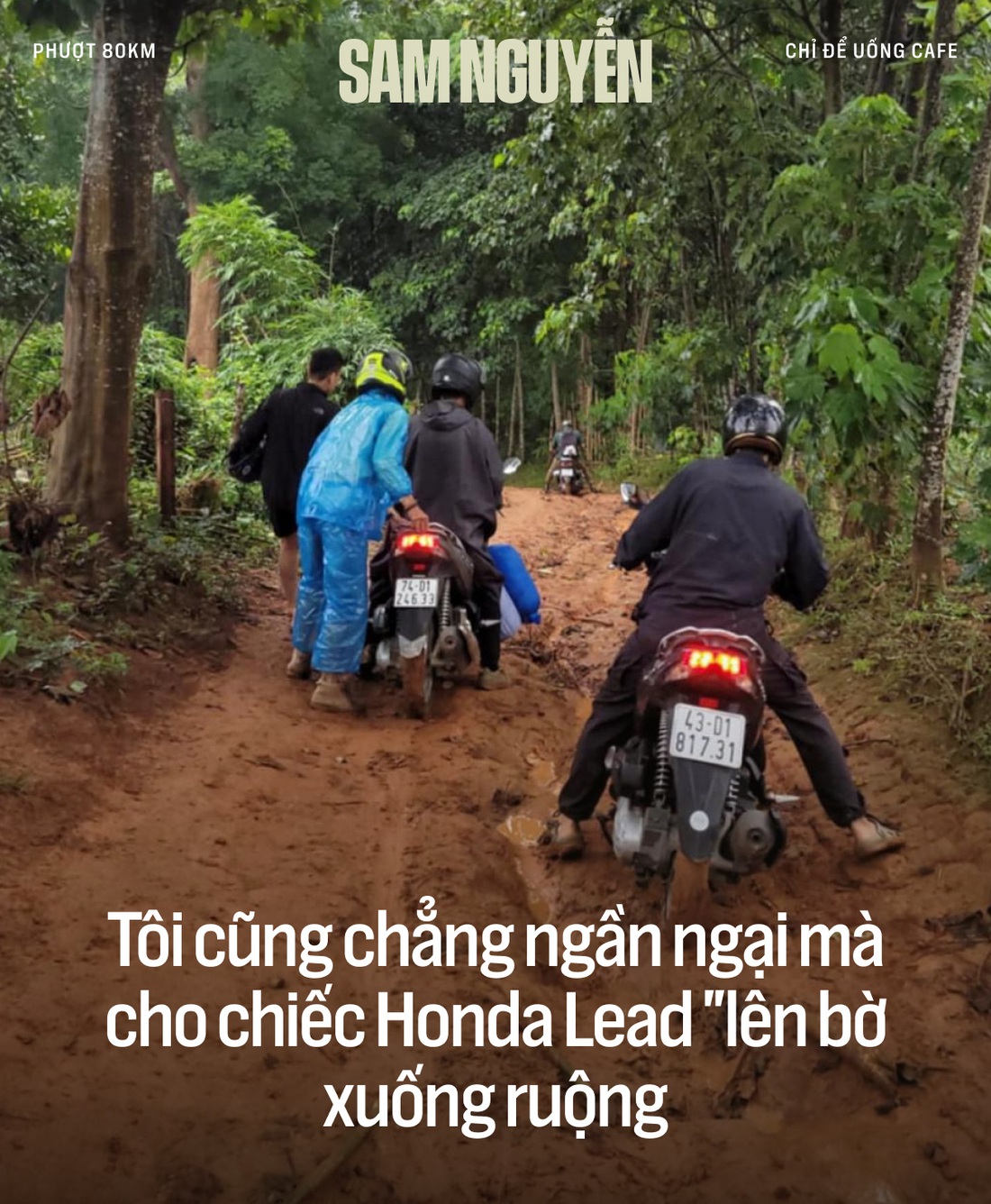 Cô nàng 9x dám bước ra khỏi vùng an toàn: 'Quăng quật' Honda Lead trên đường đèo, lên ngọn đồi hiu quạnh toàn tiếng quạ kêu- Ảnh 5.