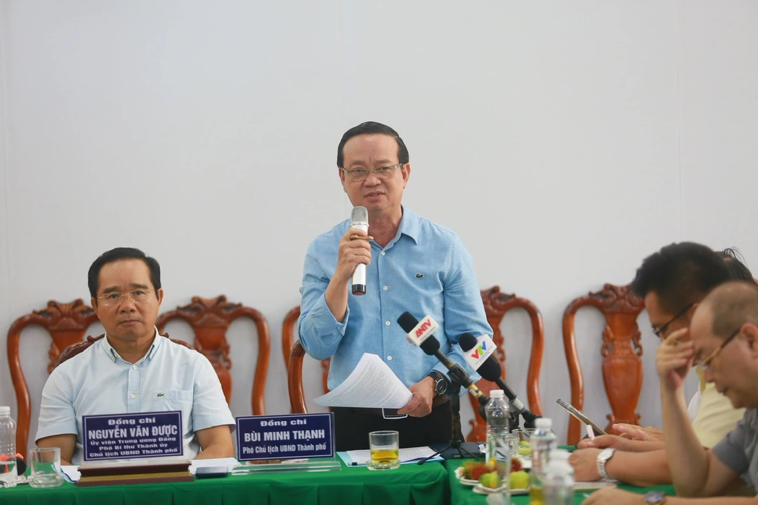 Chủ tịch Nguyễn Văn Được: Dự án giao thông dân đã đồng tình giao mặt bằng là chi tiền ngay - Ảnh 3.