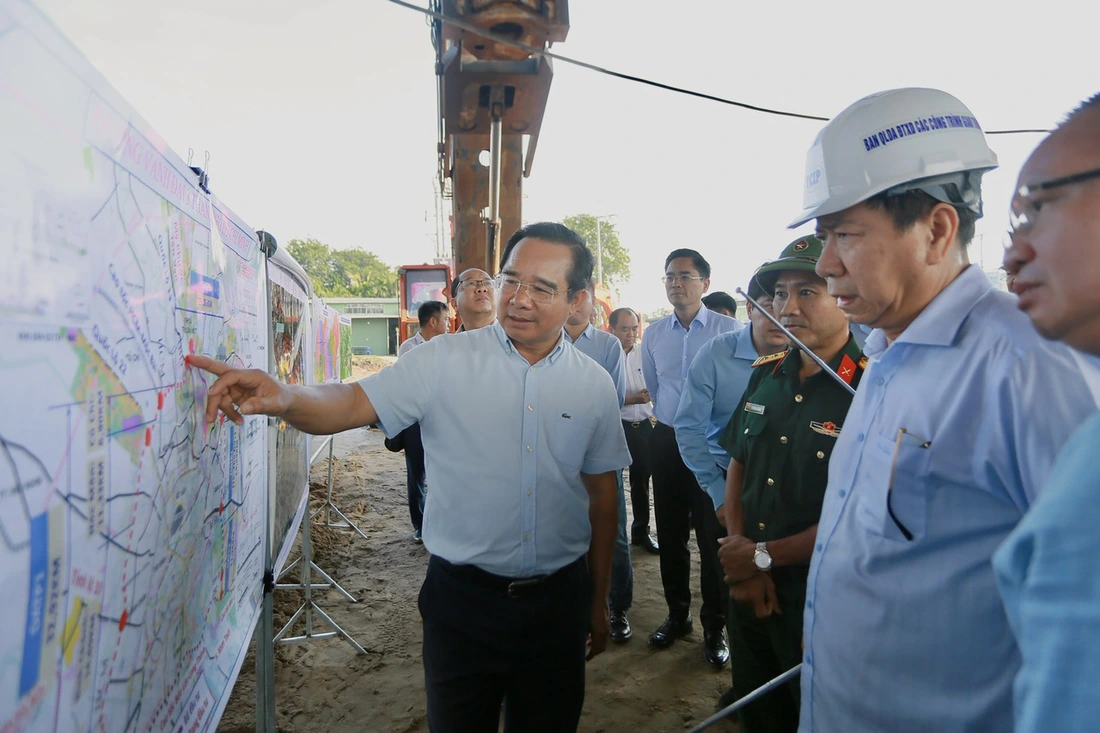 Chủ tịch Nguyễn Văn Được: Dự án giao thông dân đã đồng tình giao mặt bằng là chi tiền ngay - Ảnh 2.