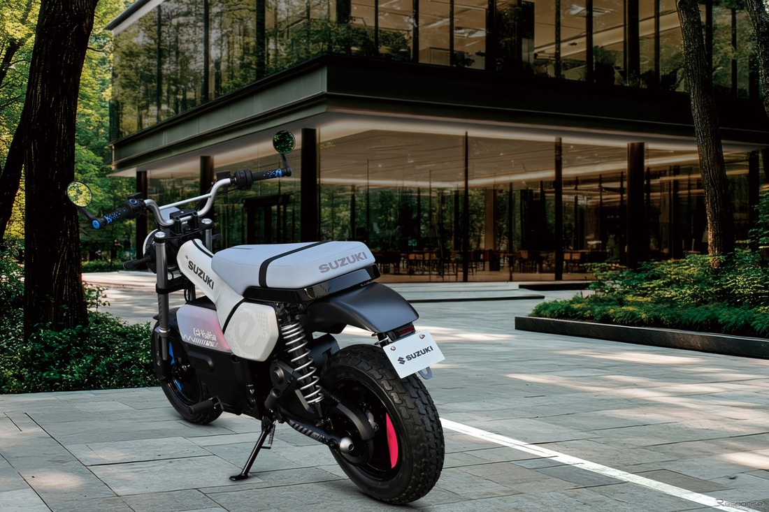 Xe máy điện Suzuki cho dân chơi: Dáng như Honda Monkey, Yamaha PG-1, có ABS - Ảnh 13.