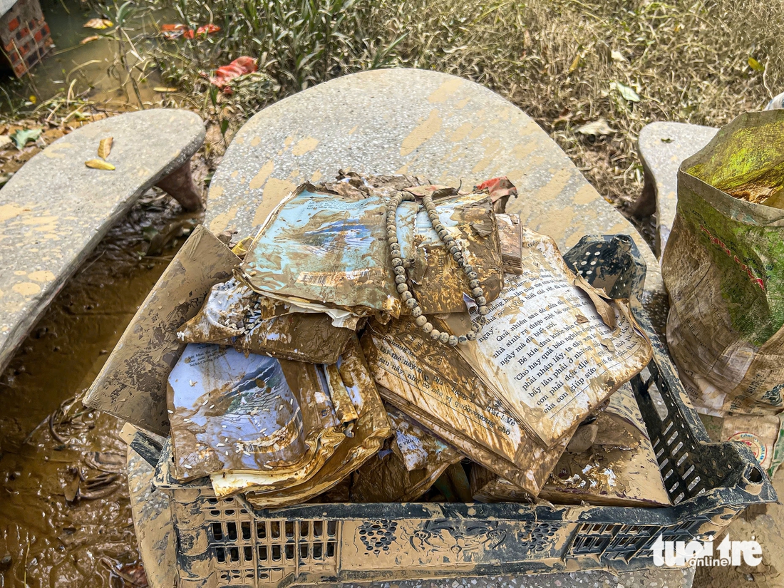 Cụ bà 72 tuổi kể lại cảnh 'sắp chết đuối' vì lũ tràn về lút tới cằm, phải bám cột nhà chờ cứu hộ - Ảnh 10.