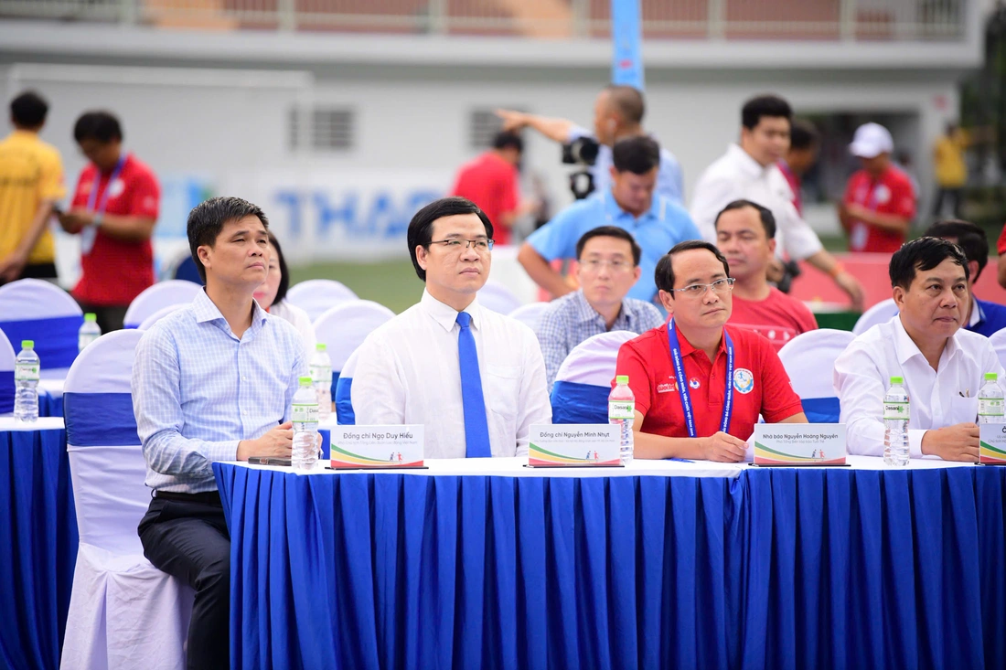 Ấn tượng chung kết và trao giải vòng loại phía Nam Giải bóng đá công nhân, viên chức Việt Nam - Ảnh 9.
