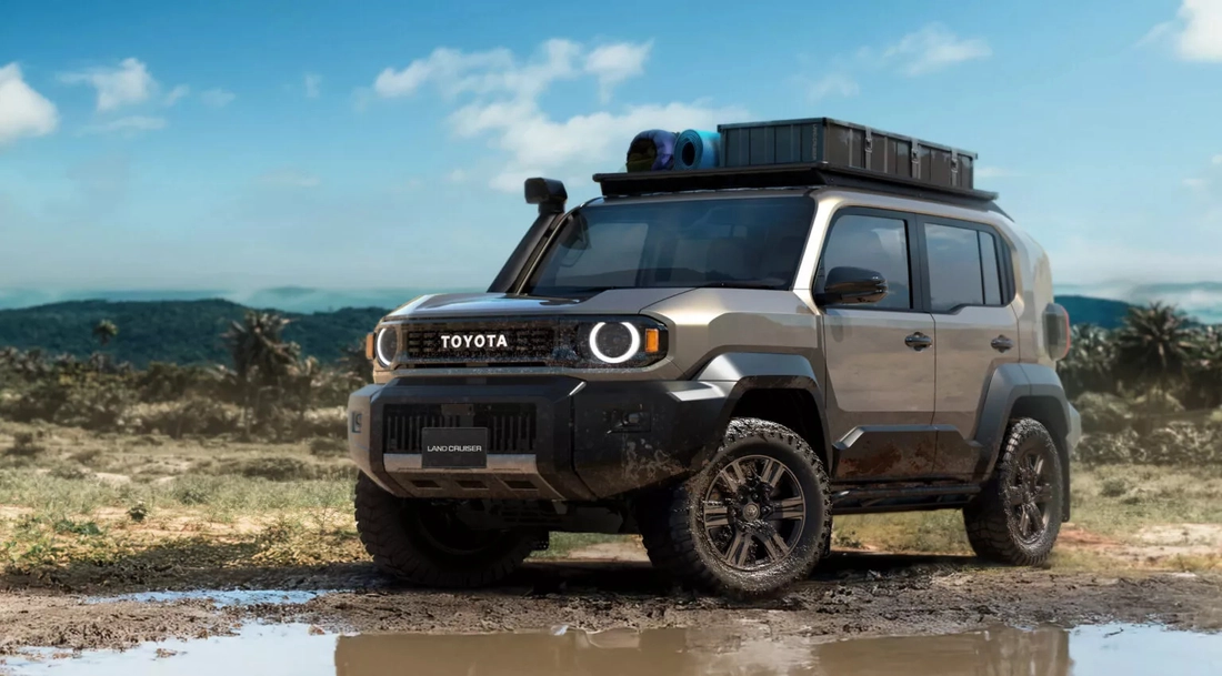 Toyota Land Cruiser FJ ra mắt: To ngang Corolla Cross, hầm hố như Prado, 'cốt' Fortuner - Ảnh 12.