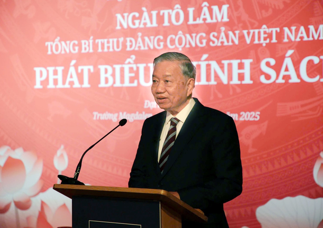 Tổng Bí thư Tô Lâm - Ảnh 1.