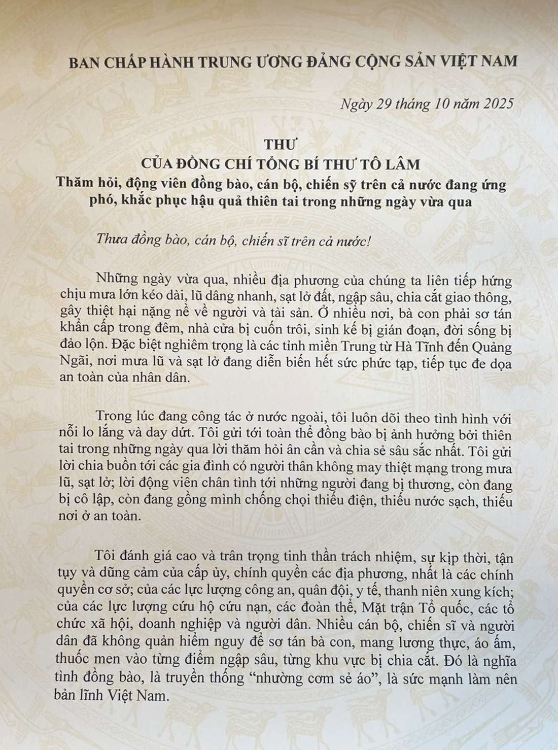 Tổng Bí thư Tô Lâm - Ảnh 1.