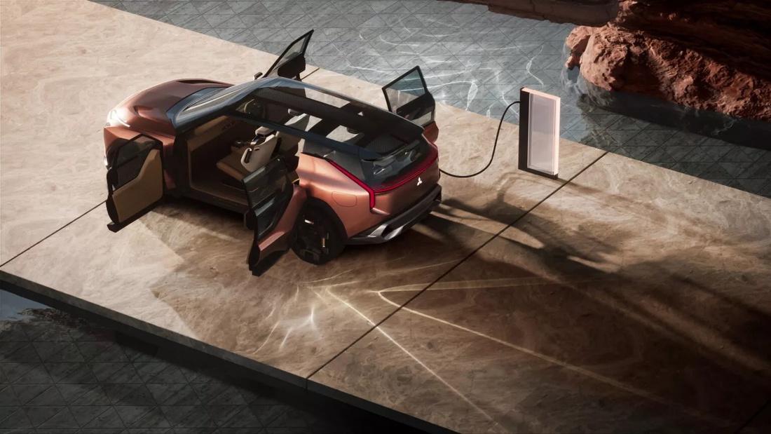 Mitsubishi Pajero Sport thế hệ mới sẽ như nhà di động với cả phòng tắm, động cơ hybrid cắm sạc - Ảnh 17.