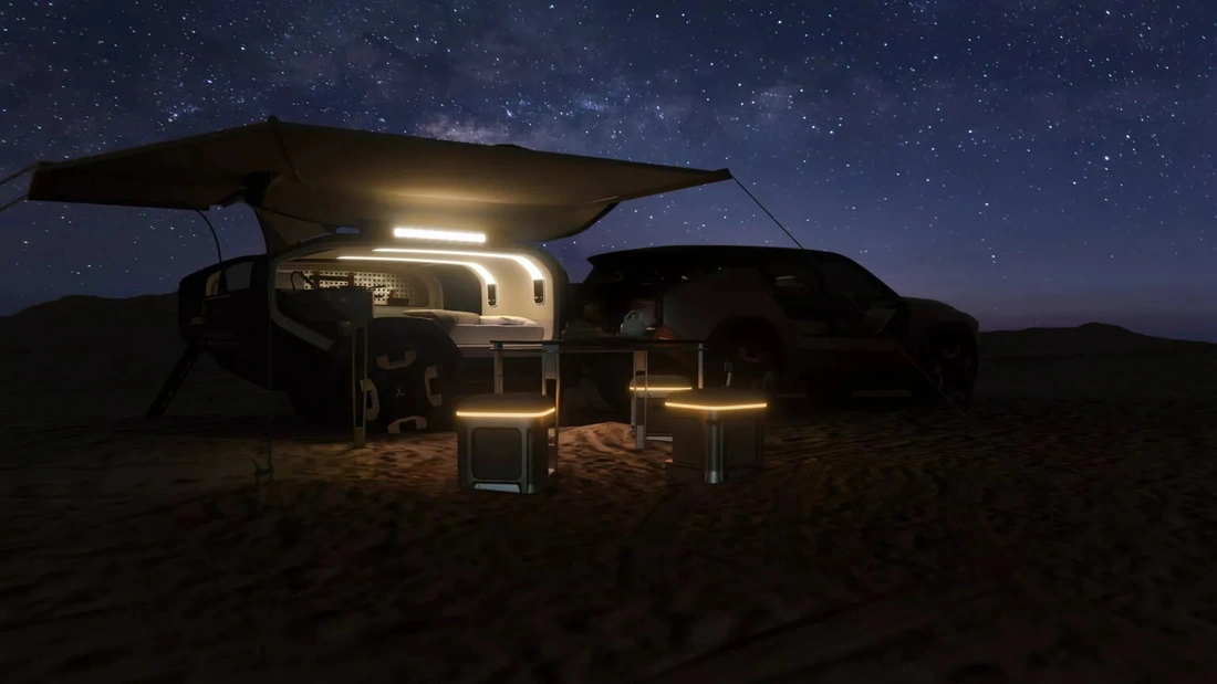 Mitsubishi Pajero Sport thế hệ mới sẽ như nhà di động với cả phòng tắm, động cơ hybrid cắm sạc - Ảnh 18.