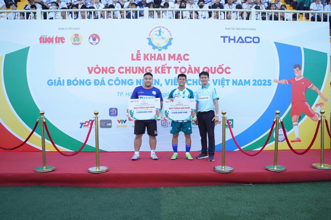 Khai mạc Vòng chung kết Giải bóng đá công nhân, viên chức Việt Nam 2025 - Ảnh 4.