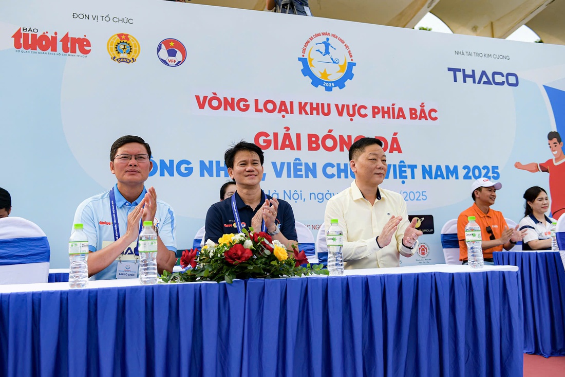 Công đoàn Ngân hàng Việt Nam và Công An Nhân Dân phải đá luân lưu để xác định đội vô địch - Ảnh 10.