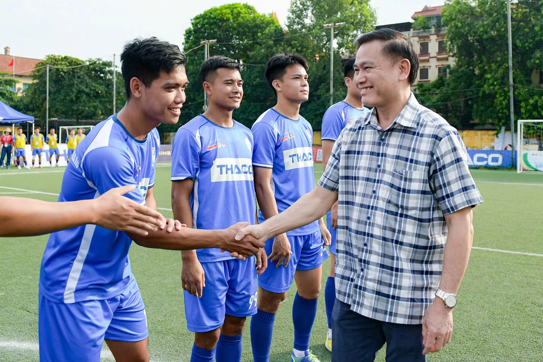 Công đoàn Ngân hàng Việt Nam và Công An Nhân Dân phải đá luân lưu để xác định đội vô địch - Ảnh 12.