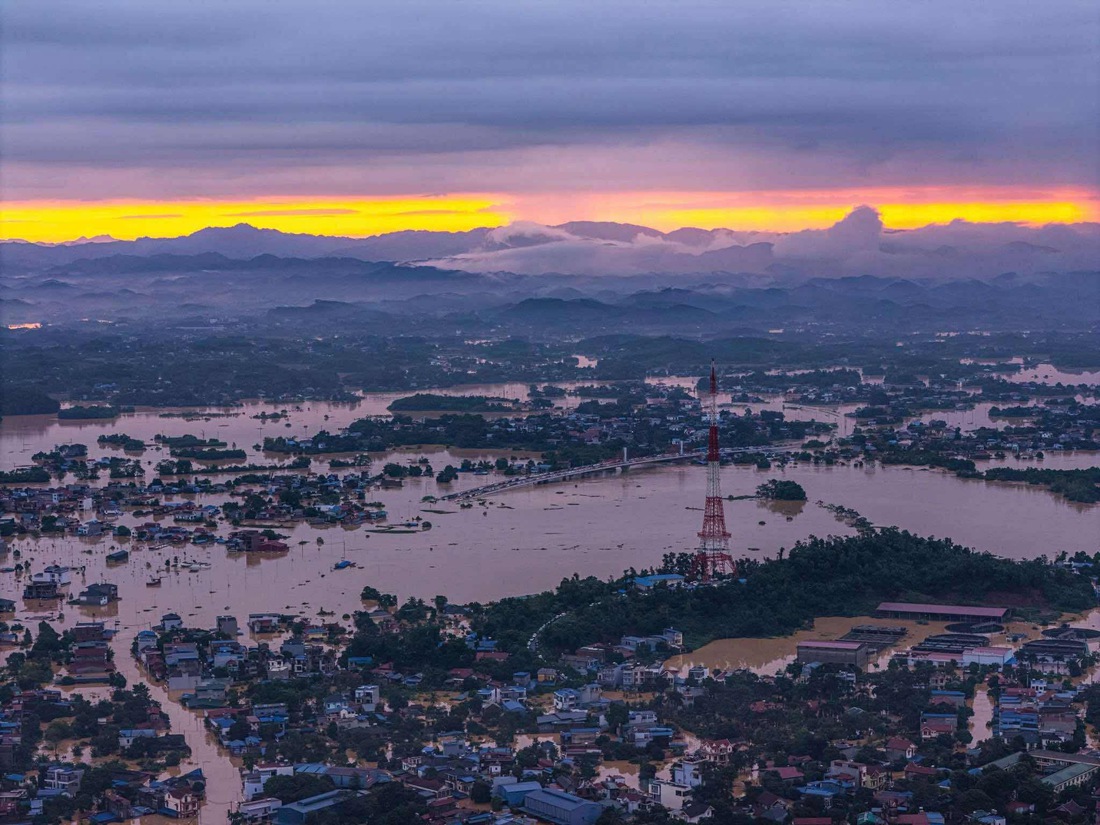 Lũ ở Thái Nguyên vượt lịch sử hơn 1m, dự báo lũ sông Thương ở Bắc Ninh sẽ vượt lịch sử 1986 - Ảnh 4. thái nguyên - Ảnh 3.
