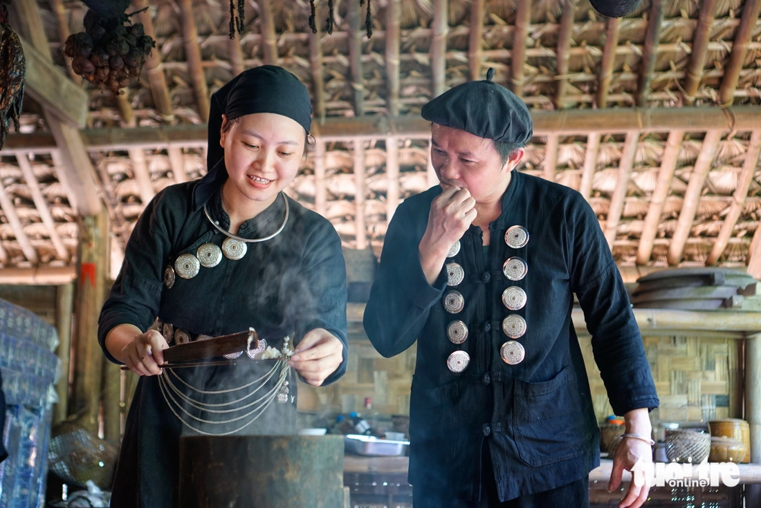 Món xôi đặc sản chỉ có vào mùa thu của người Tày ở Thái Nguyên - Ảnh 3. thái nguyên - Ảnh 3.