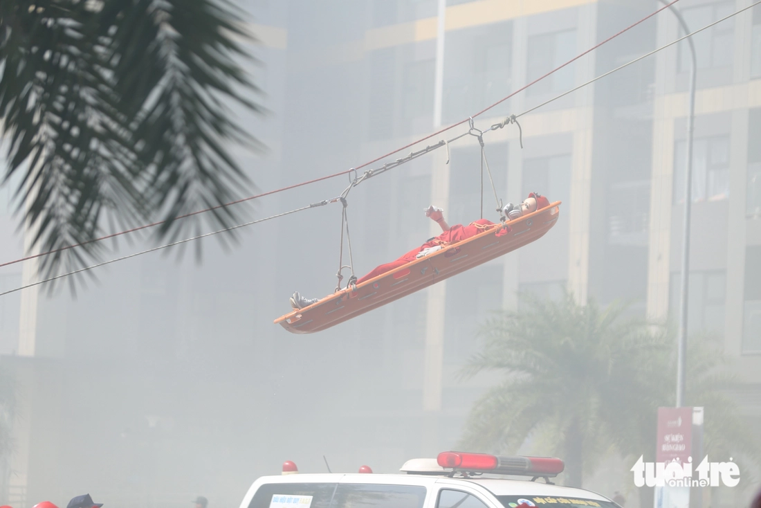 diễn tập chữa cháy - Ảnh 5.