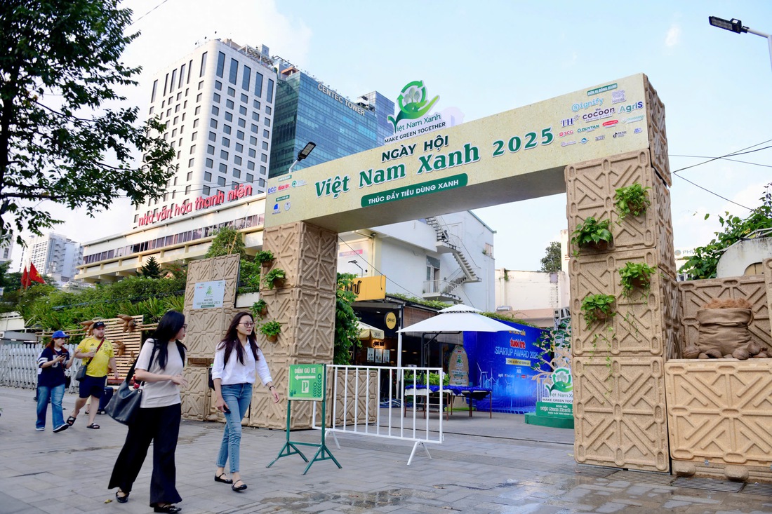 Việt Nam Xanh 2025: thúc đẩy làn sóng tiêu dùng xanh - Ảnh 1. Việt Nam Xanh - Ảnh 1.