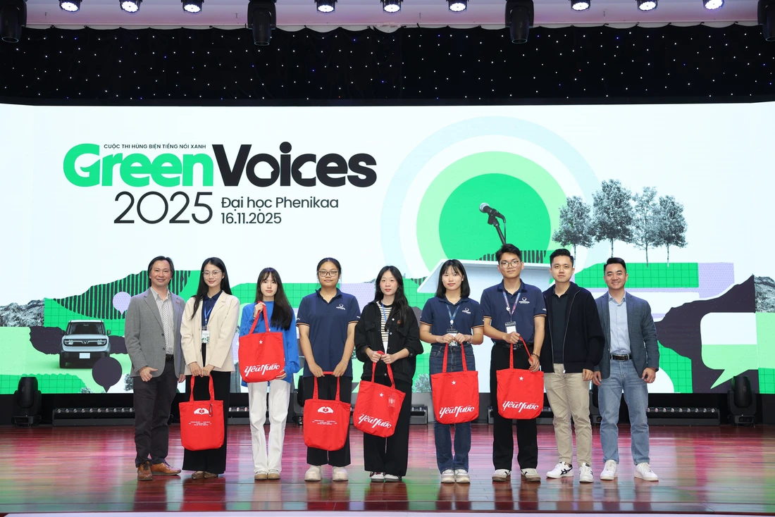 Đại học Phenikaa lập kỷ lục mới tại Green Voices: Hai nữ sinh ngành dược đạt điểm cao nhất từ đầu mùa- Ảnh 9. xe điện - Ảnh 9.