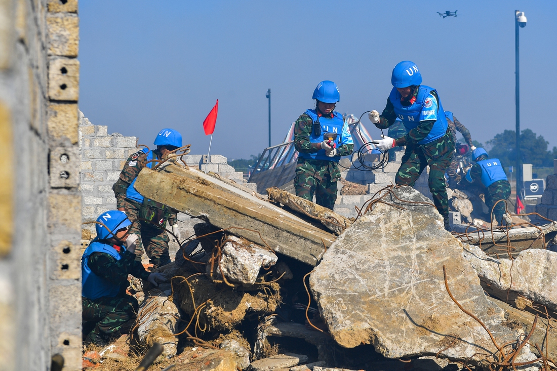 diễn tập - Ảnh 10.