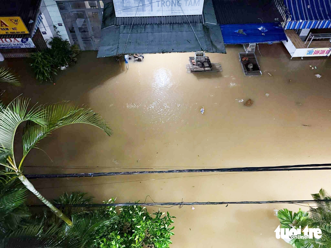 Lũ sông Vu Gia, Thu Bồn lại dâng cao, cảnh báo những nơi nào ngập sâu?- Ảnh 4. sông Vu Gia - Ảnh 3.