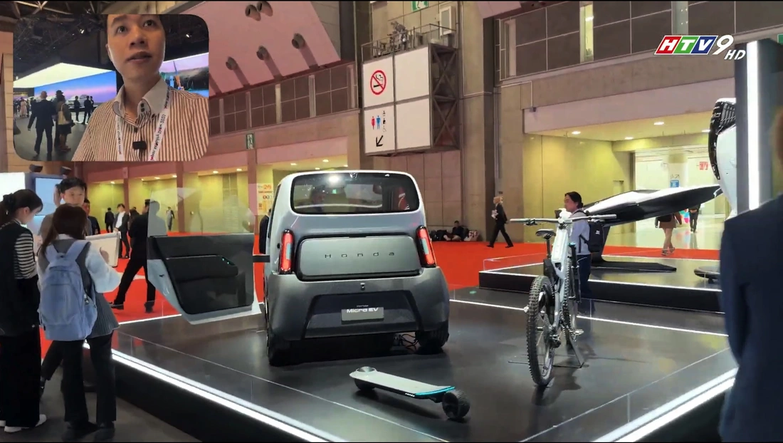 17 phút tua nhanh Japan Mobility Show 2025: Đủ phương tiện trên trời dưới biển, cho trẻ em đến người già, bán hàng đến hội họp- Ảnh 17. Japan Mobility Show - Ảnh 17.