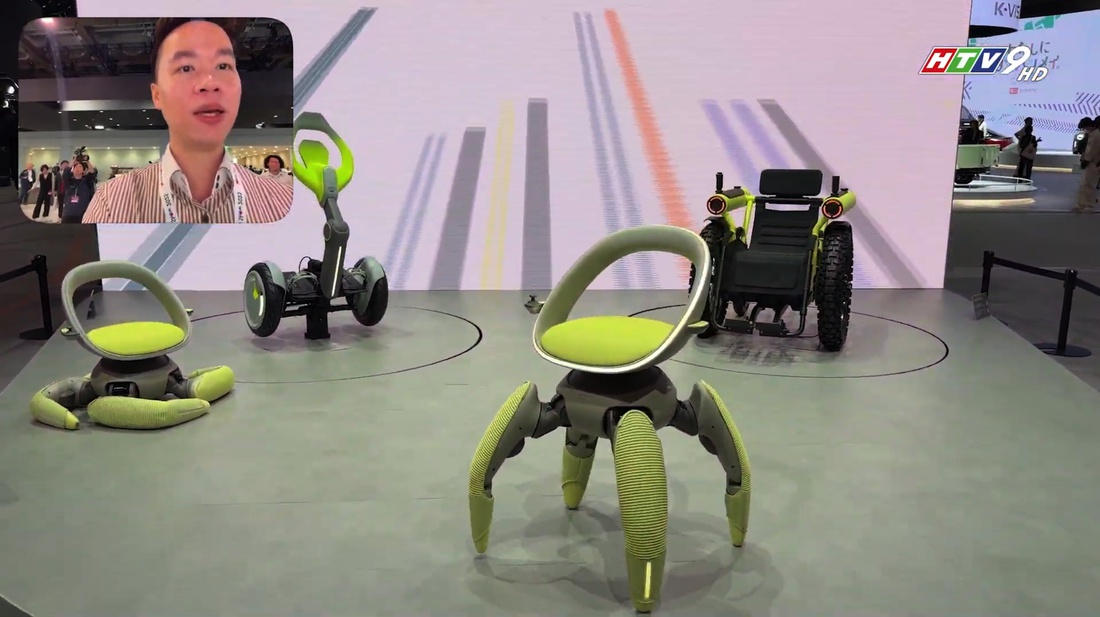 17 phút tua nhanh Japan Mobility Show 2025: Đủ phương tiện trên trời dưới biển, cho trẻ em đến người già, bán hàng đến hội họp- Ảnh 2. Japan Mobility Show - Ảnh 2.