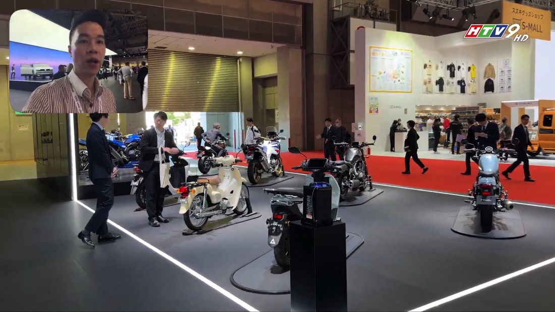 17 phút tua nhanh Japan Mobility Show 2025: Đủ phương tiện trên trời dưới biển, cho trẻ em đến người già, bán hàng đến hội họp- Ảnh 21. Japan Mobility Show - Ảnh 21.