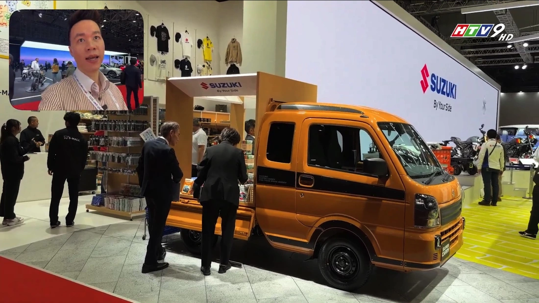 17 phút tua nhanh Japan Mobility Show 2025: Đủ phương tiện trên trời dưới biển, cho trẻ em đến người già, bán hàng đến hội họp- Ảnh 22. Japan Mobility Show - Ảnh 22.