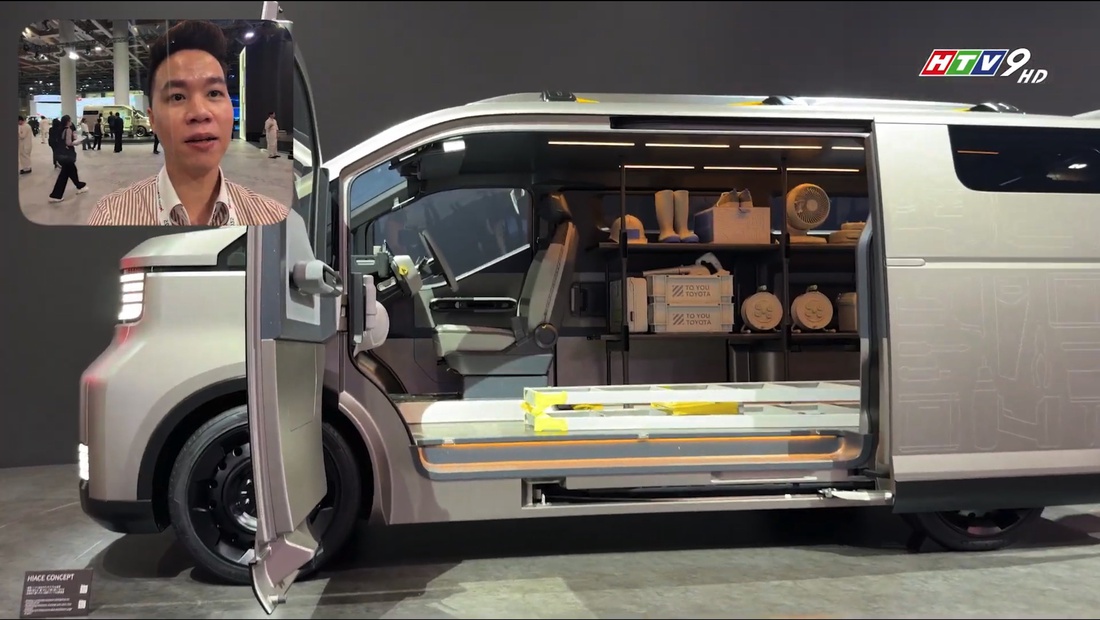 17 phút tua nhanh Japan Mobility Show 2025: Đủ phương tiện trên trời dưới biển, cho trẻ em đến người già, bán hàng đến hội họp- Ảnh 3. Japan Mobility Show - Ảnh 3.