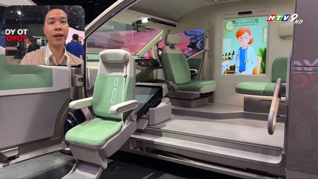 17 phút tua nhanh Japan Mobility Show 2025: Đủ phương tiện trên trời dưới biển, cho trẻ em đến người già, bán hàng đến hội họp- Ảnh 5. Japan Mobility Show - Ảnh 5.