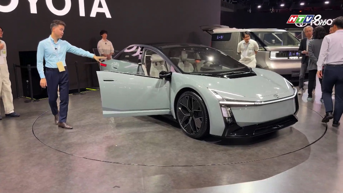 17 phút tua nhanh Japan Mobility Show 2025: Đủ phương tiện trên trời dưới biển, cho trẻ em đến người già, bán hàng đến hội họp- Ảnh 8. Japan Mobility Show - Ảnh 8.