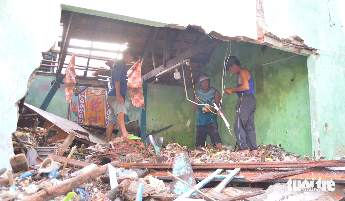 Đêm kinh hoàng ở làng chài Nhơn Lý- Ảnh 1. Nhơn Lý - Ảnh 1.